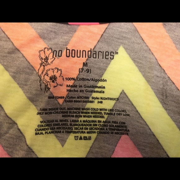 Chevron Printed Multi Color Tank - Picture 5 of 6